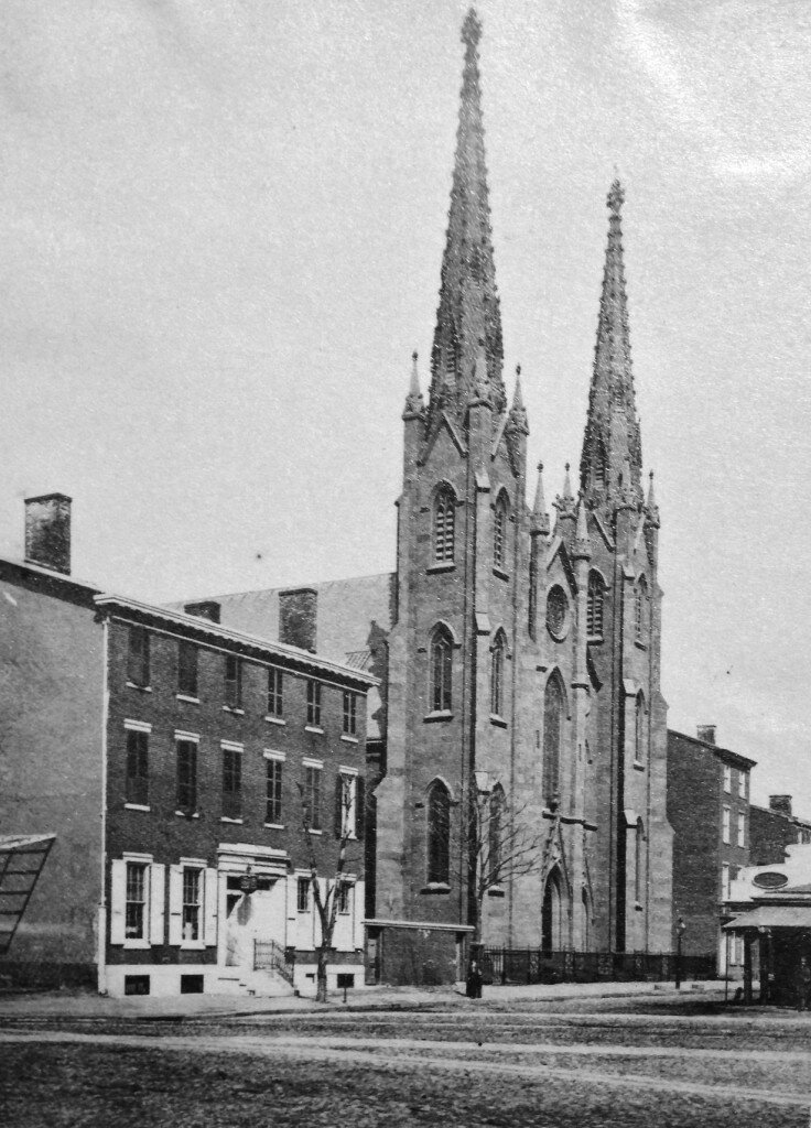 The Last Vestige of Old World Spring Garden Street, Church of the Assumption, Spring Garden Street, Philadelphia, Pennsylvania