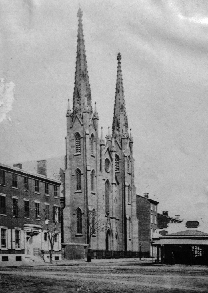 The Last Vestige of Old World Spring Garden Street, Church of the Assumption, Spring Garden Street, Philadelphia, Pennsylvania